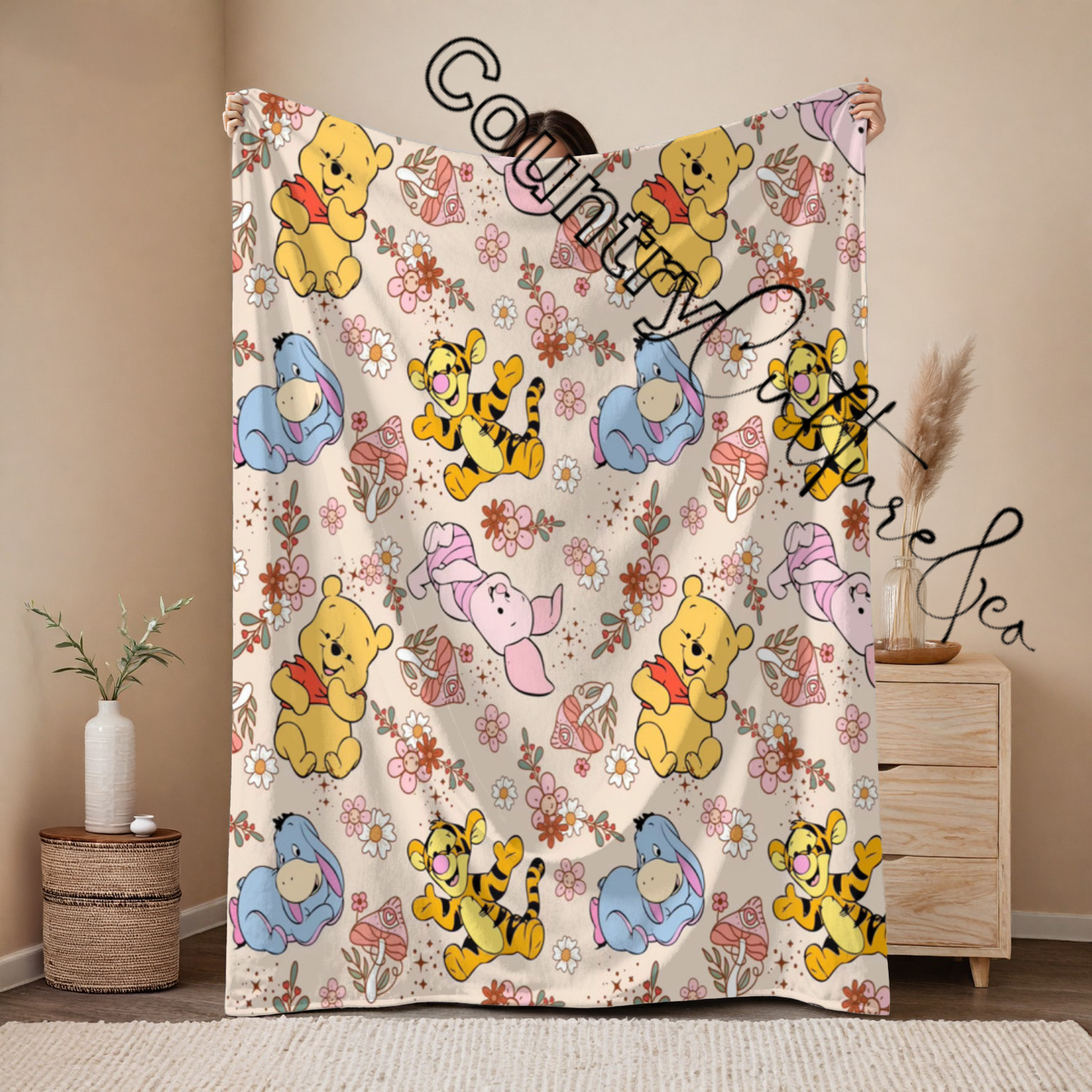 Winnie the Pooh & Pals Throw Blanket