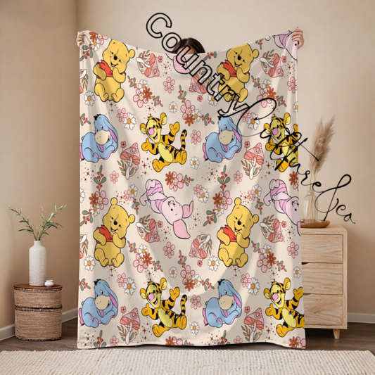 Winnie the Pooh & Pals Throw Blanket