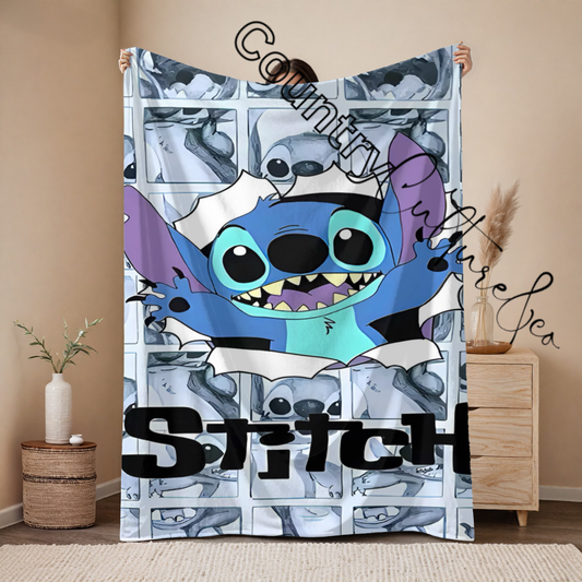 Stitch Breakout Throw Blanket