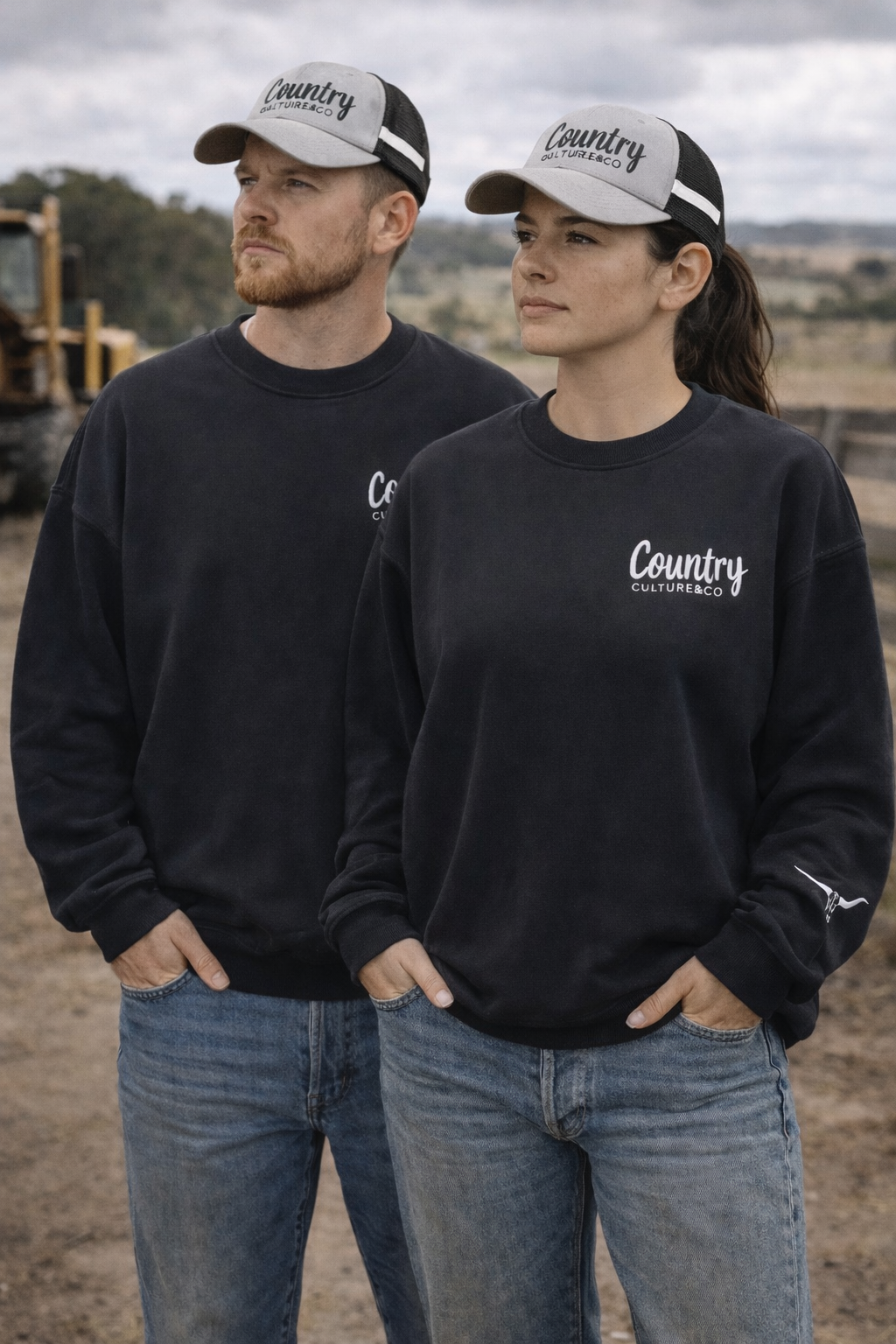 (PRE ORDER) Backroad Basic Crew Neck Jumper