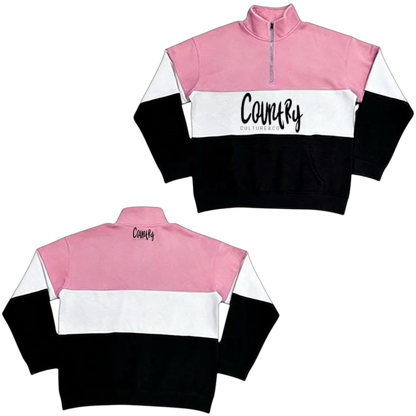 (PRE ORDER ) Heartland Blush Half Zip